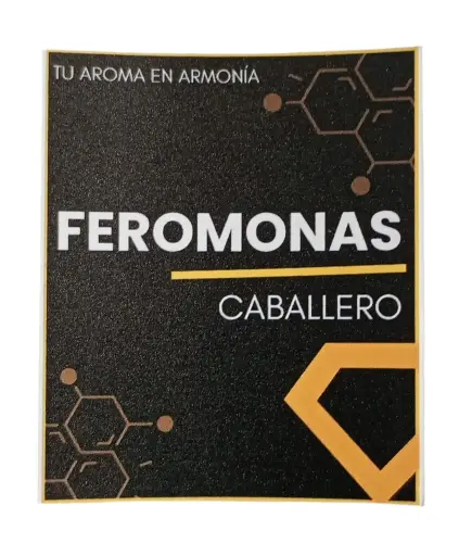 ETIQUETA FEROMONAS CABALLERO